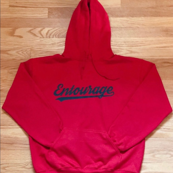 Entourage Red Signature Hoodie Sizes:S,M,L,XL - Picture 2 of 2